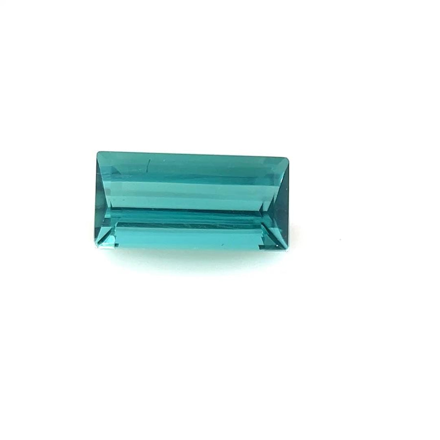 Baguette Blue Tourmaline 0.6ct loose gemstone