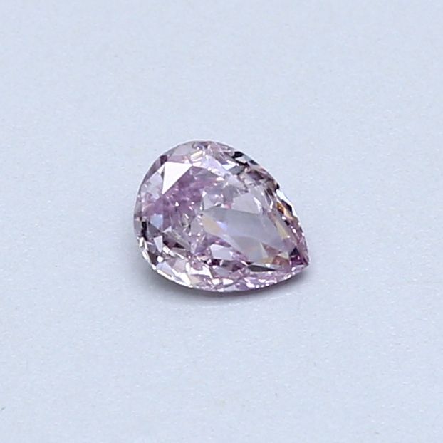Pear Fancy Intense Pink Natural Diamond 0.18ct loose diamond