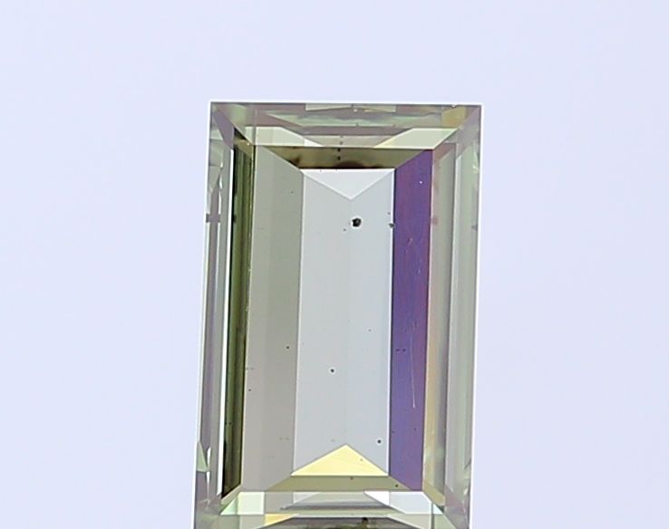 Baguette Fancy Intense Green Lab-grown Diamond 1.37ct VS2 loose diamond