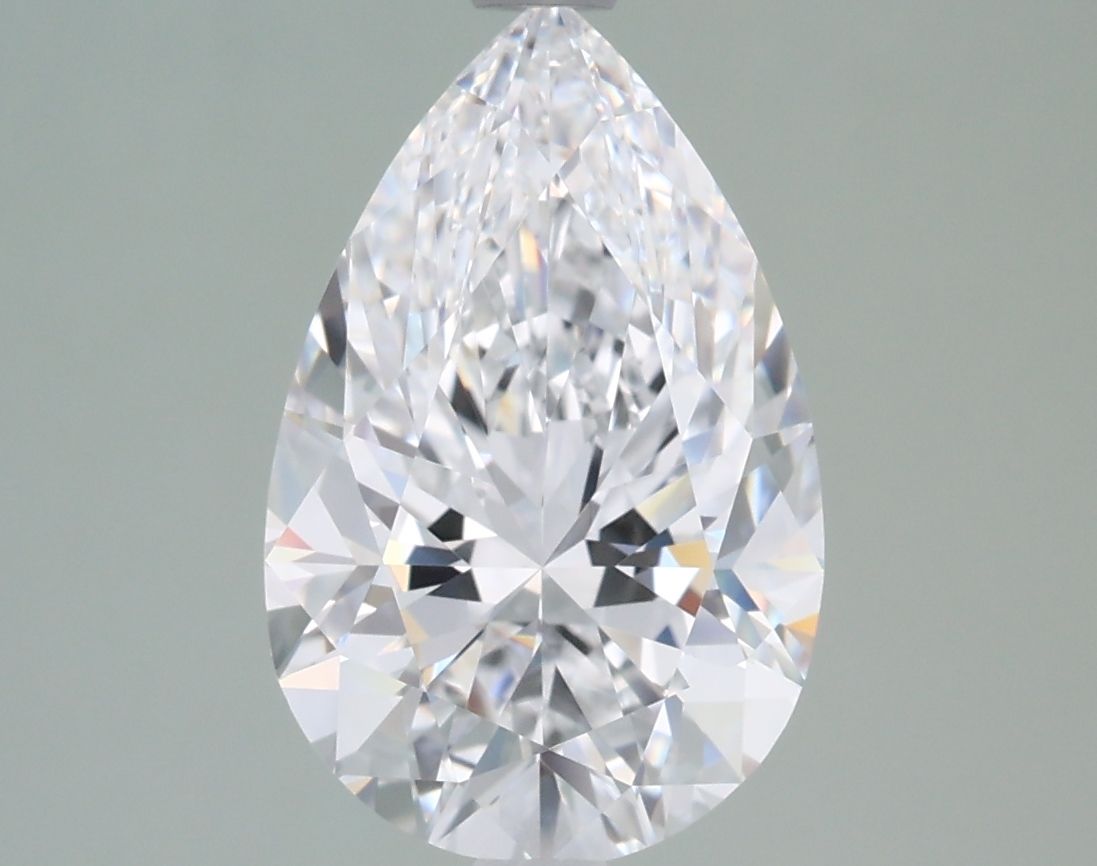 Pear Lab-Grown Diamond 2.51ct D VVS1