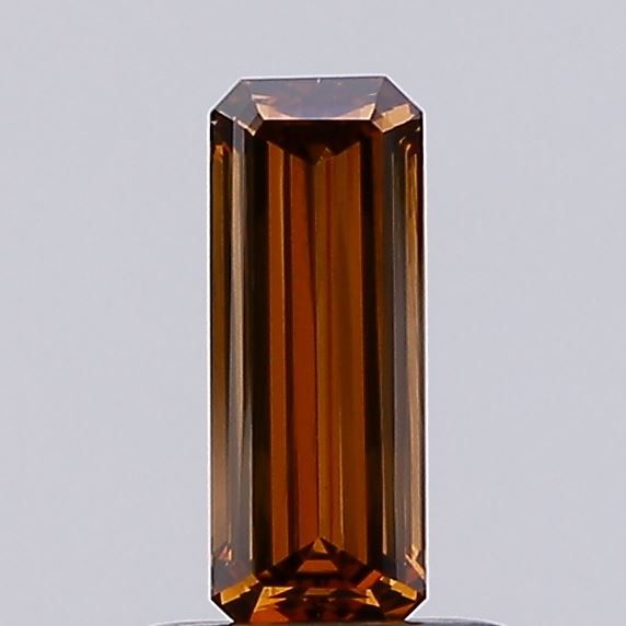 Emerald Fancy Brown Lab-grown Diamond 0.64ct VVS2 loose diamond
