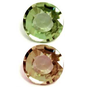 Round Green Alexandrite 0.26ct loose gemstone