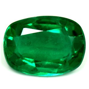 Cushion Green Emerald 1.77ct loose gemstone