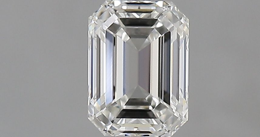 Emerald Natural Diamond 0.70ct F IF