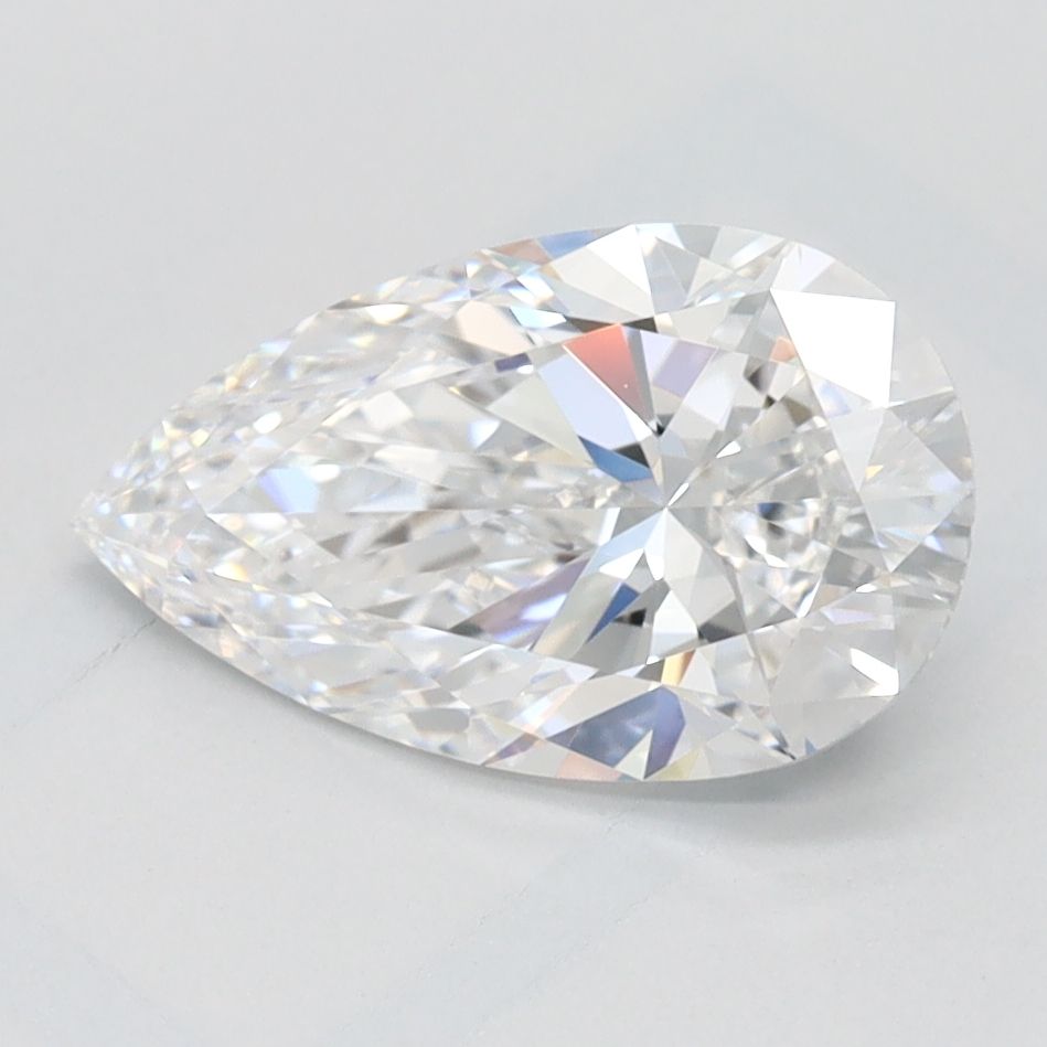 Pear Lab-Grown Diamond 1.29ct D IF