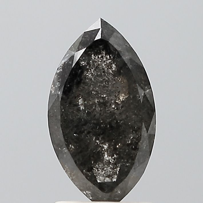Marquise Salt And Pepper Natural Diamond 1.86ct VS1 loose diamond