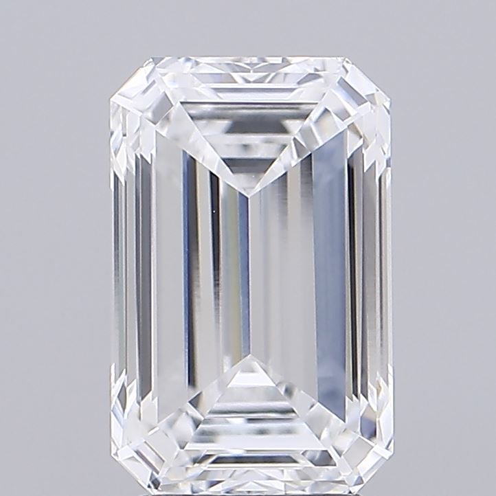 Emerald Lab-Grown Diamond 3.71ct D VVS1