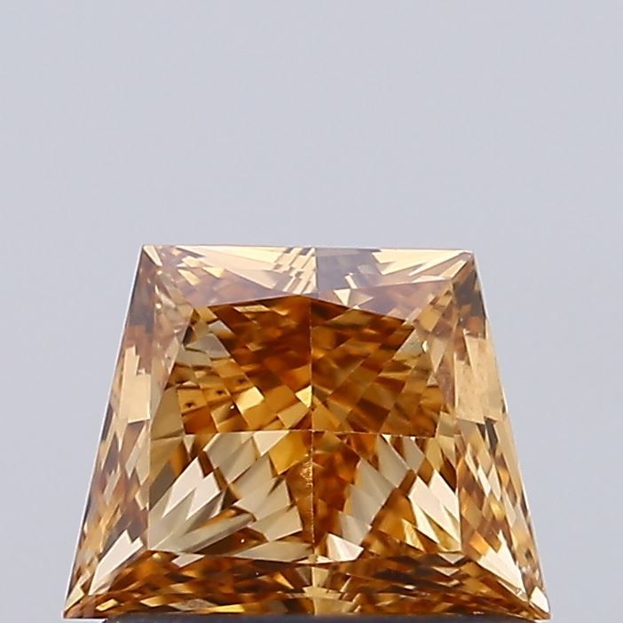 Trapezoid Fancy Brown Lab-grown Diamond 0.74ct VS1 loose diamond