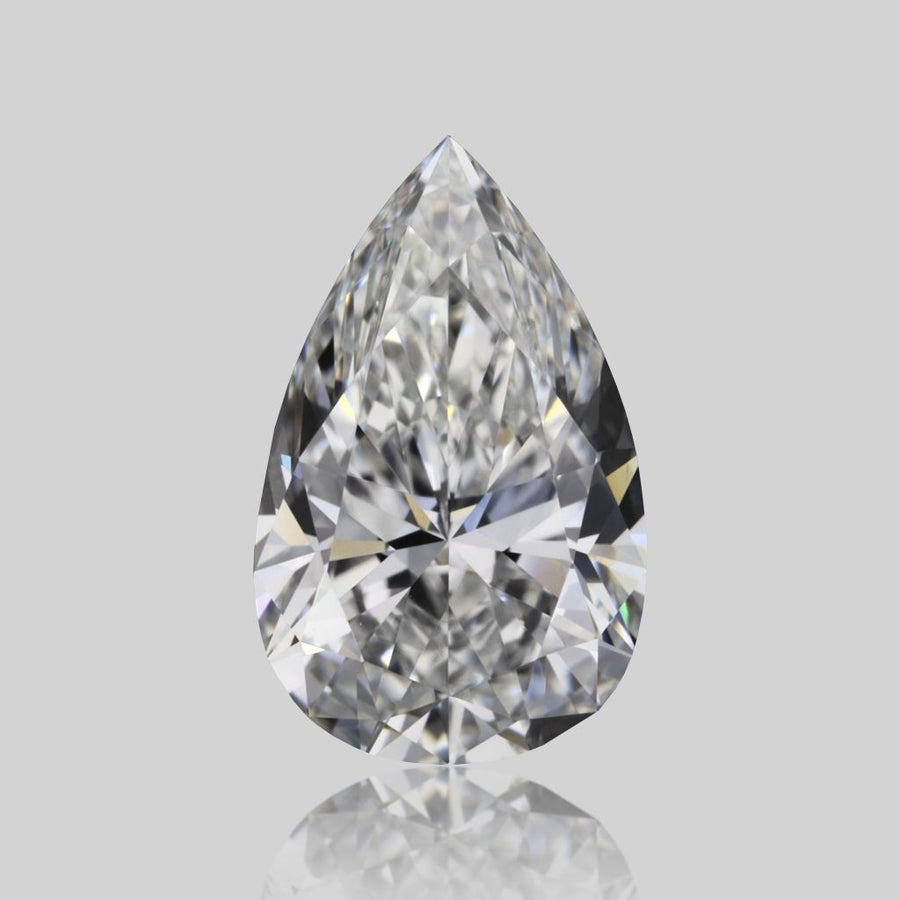 Pear Natural Diamond 0.70ct E VVS2