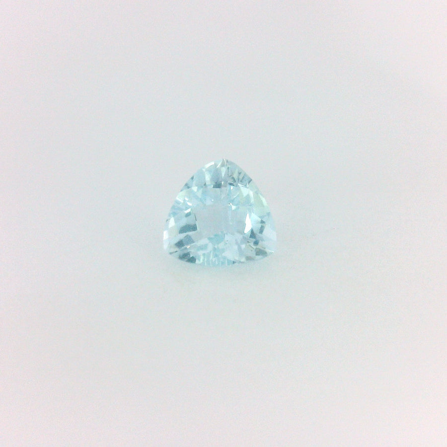 Triangular Blue Aquamarine 0.74ct loose gemstone