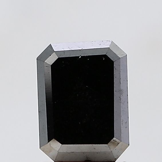 Emerald Black Natural Diamond 1.26ct VS2 loose diamond