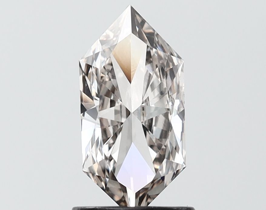 Hexagonal Very Light Gray Lab-grown Diamond 1.14ct VVS2 loose diamond