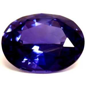 Oval Purple Sapphire 2.16ct loose gemstone