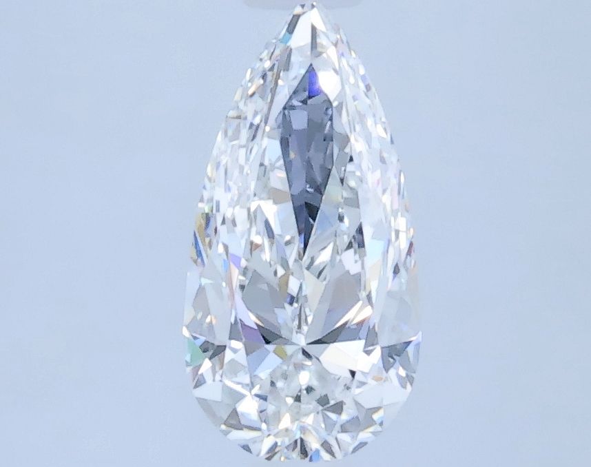 Pear Natural Diamond 0.70ct D VVS2
