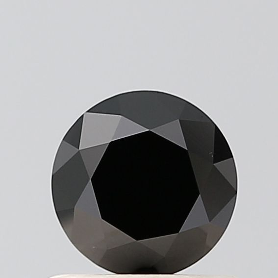 Round Black Lab-grown Diamond 0.56ct VVS2 loose diamond