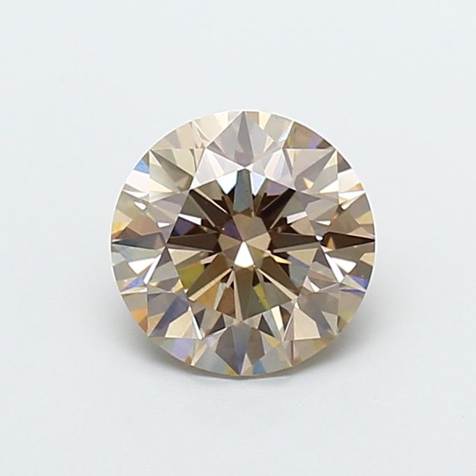 Round Fancy Light Brown Lab-grown Diamond 1.6ct VS1 loose diamond