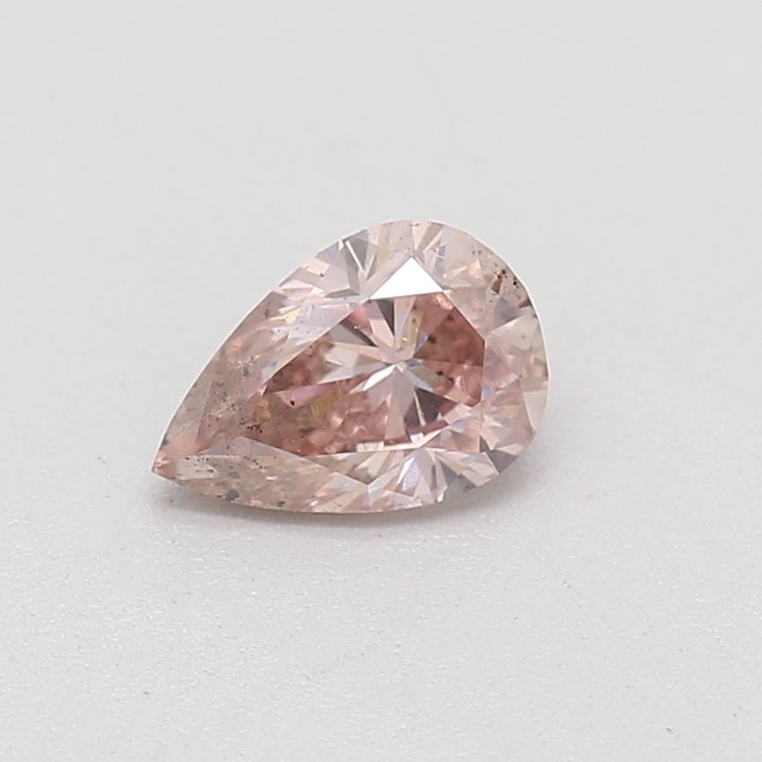 Pear Fancy Brownish Pink Natural Diamond 0.27ct I1 loose diamond