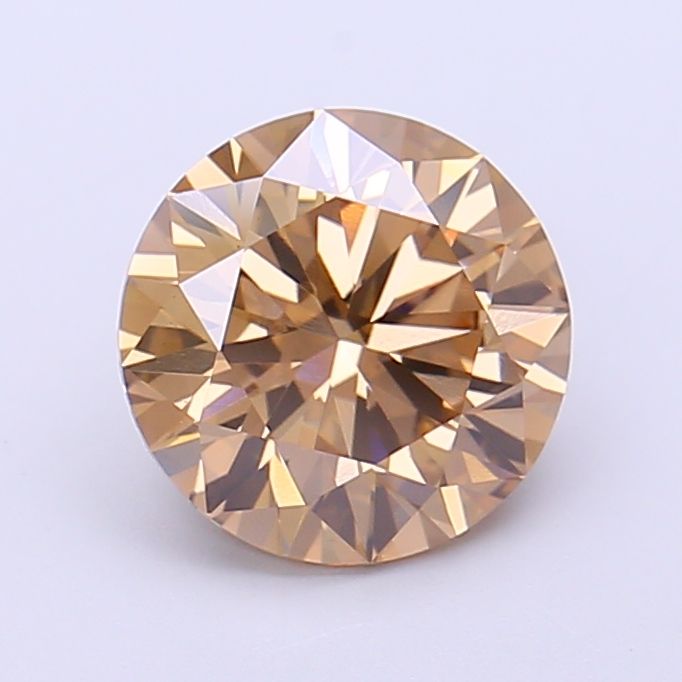 Round Fancy Brown Lab-grown Diamond 1.96ct VVS2 loose diamond