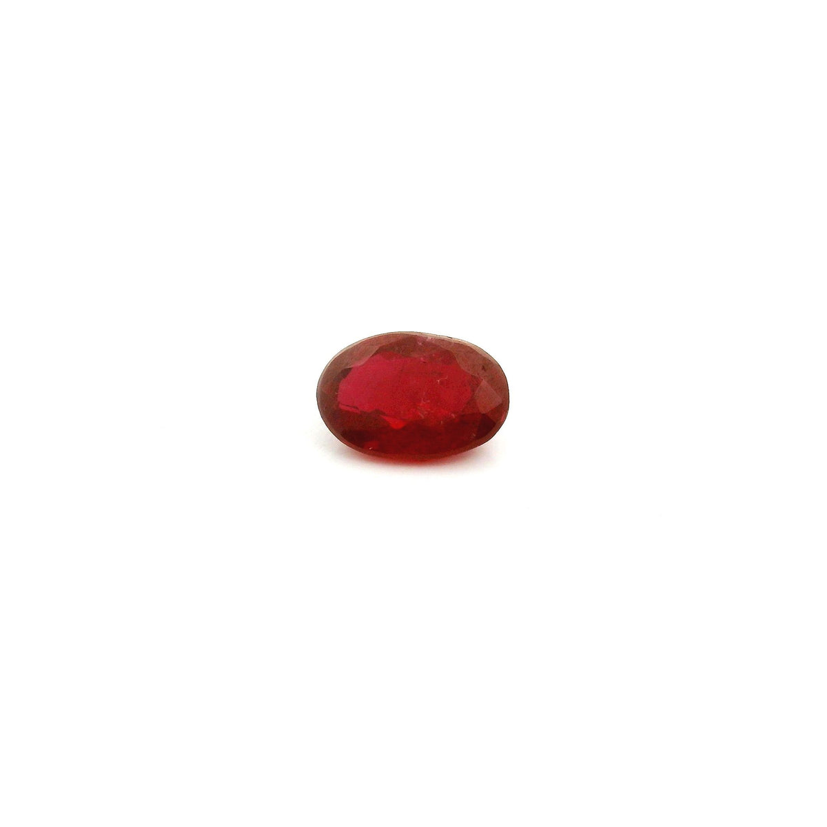 Oval Red Ruby 0.52ct loose gemstone