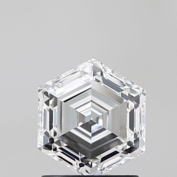 Hexagonal Lab-Grown Diamond 1.31ct D VVS1