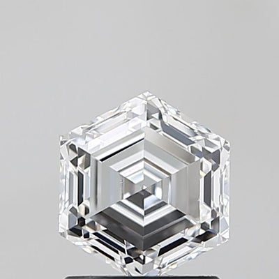 Hexagonal Lab-Grown Diamond 1.31ct D VVS1