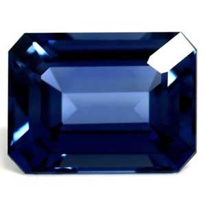 Emerald Blue Sapphire 1.88ct loose gemstone