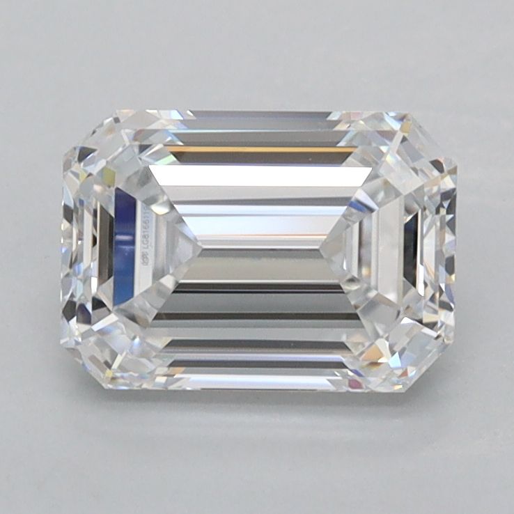 Emerald Lab-Grown Diamond 1.55ct D FL