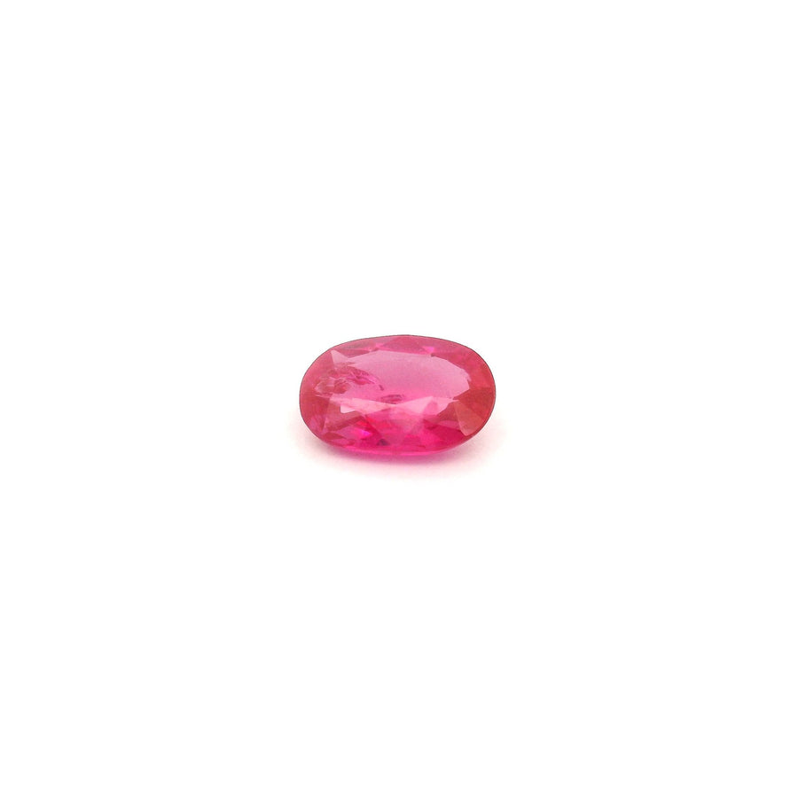 Oval Red Ruby 0.56ct loose gemstone