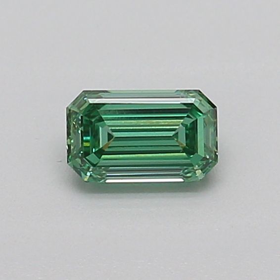 Emerald Fancy Vivid Green Lab-grown Diamond 0.32ct VS2 loose diamond