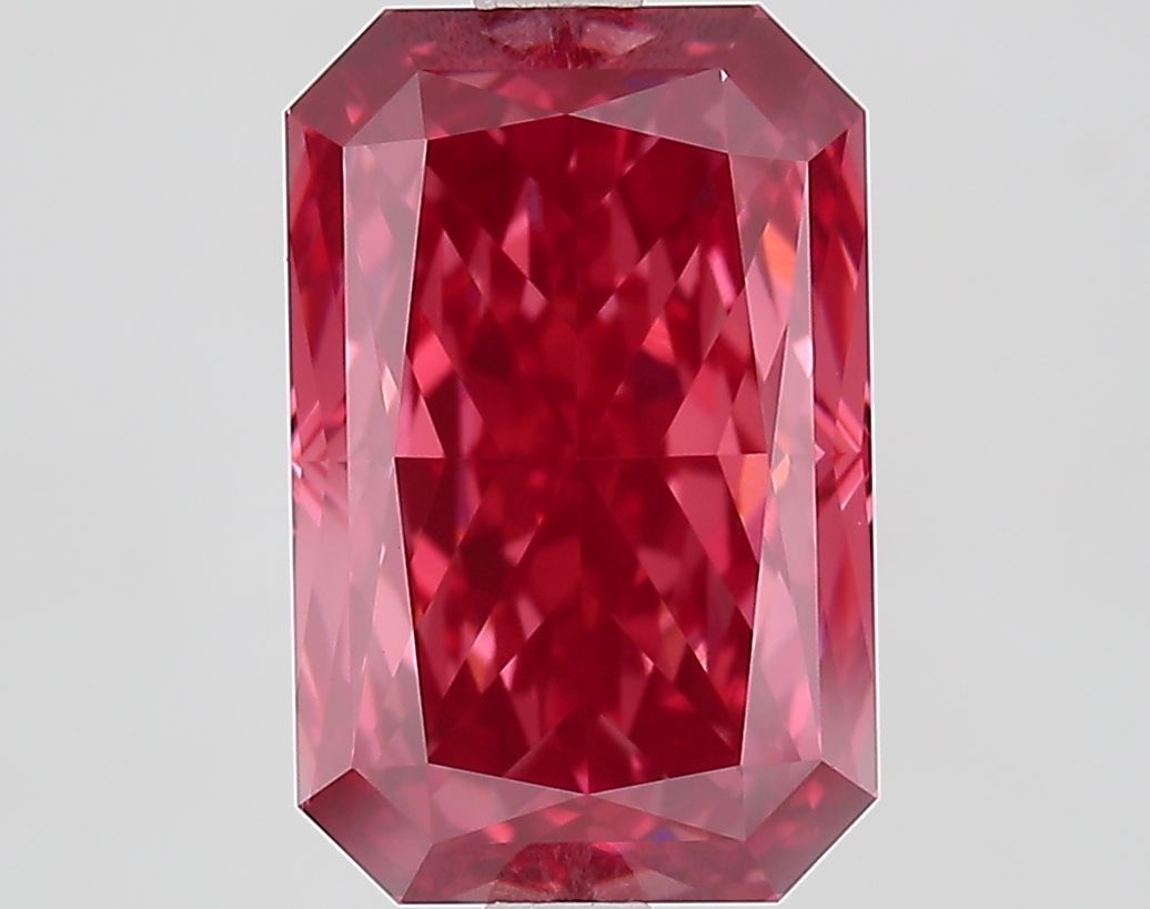 Radiant Fancy Vivid Pink Lab-grown Diamond 4.03ct VVS1 loose diamond