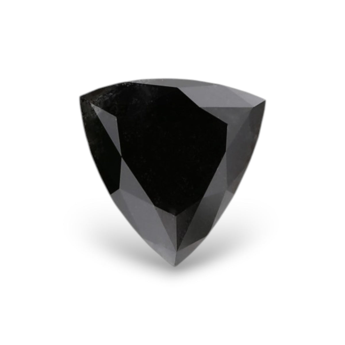 Triangular Fancy Black Natural Diamond 0.84ct VVS2 loose diamond
