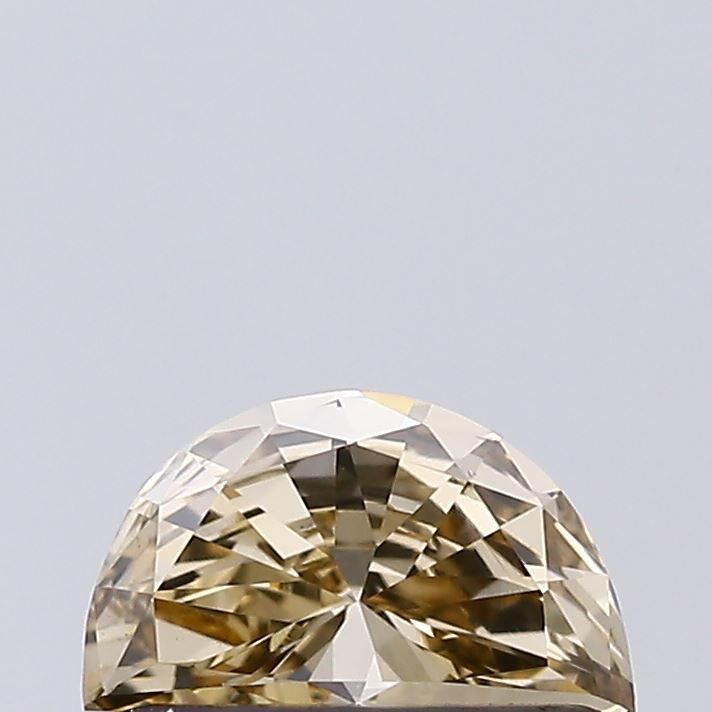 Half Moon Fancy Brown Natural Diamond 0.3ct VS1 loose diamond