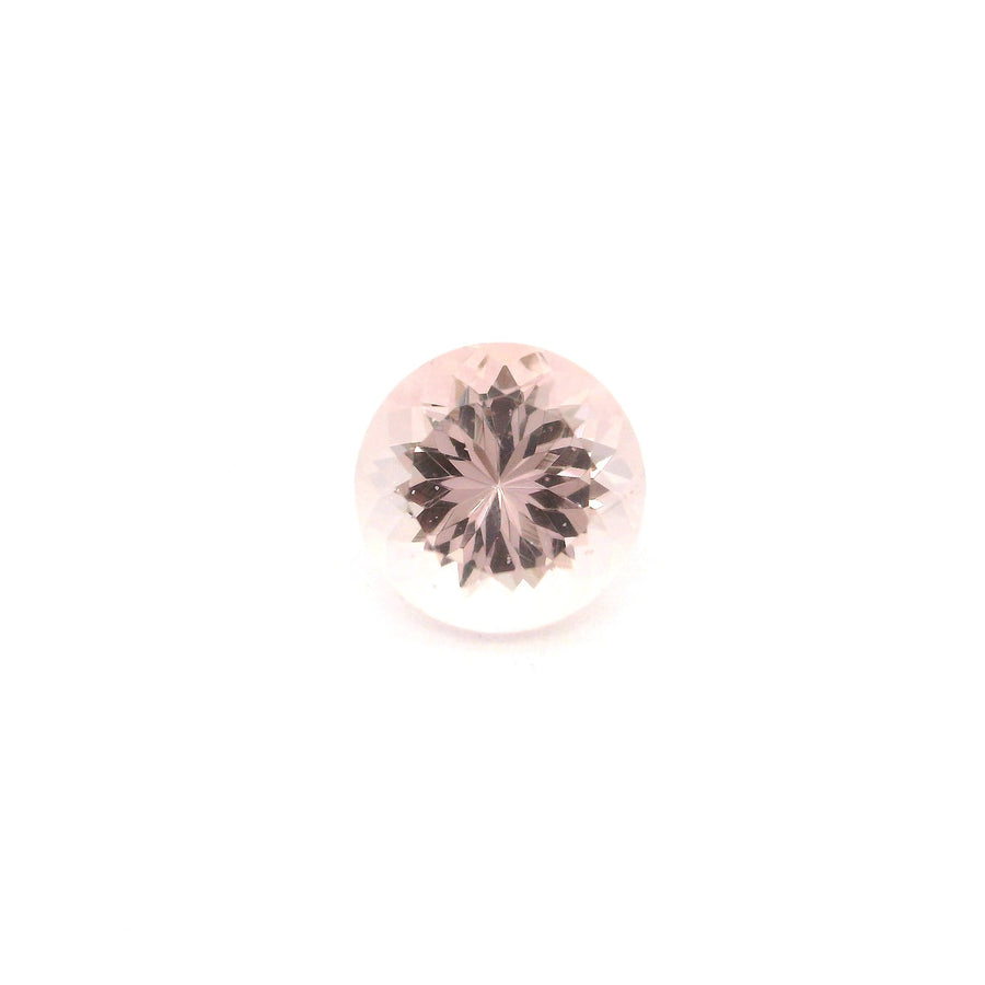 Round Pink Morganite 2.37ct loose gemstone