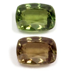 Cushion Green Alexandrite 0.6ct loose gemstone