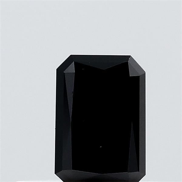 Radiant Fancy Black Lab-grown Diamond 0.31ct loose diamond