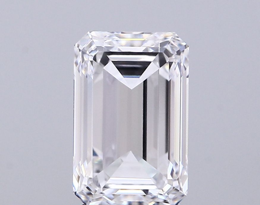 Emerald Lab-Grown Diamond 2.72ct D VVS1