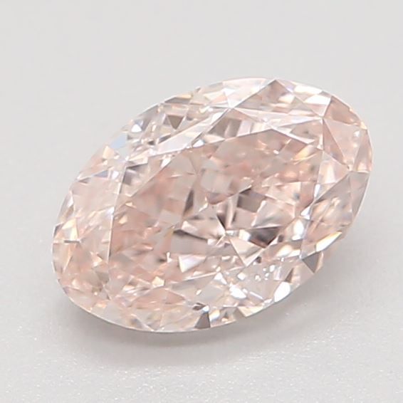 Oval Fancy Light Pink Natural Diamond 0.4ct VS1 loose diamond