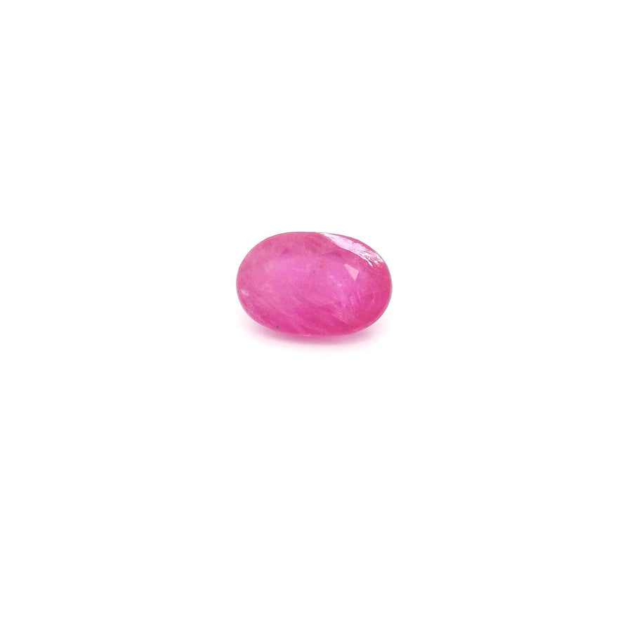 Oval Red Ruby 0.72ct loose gemstone