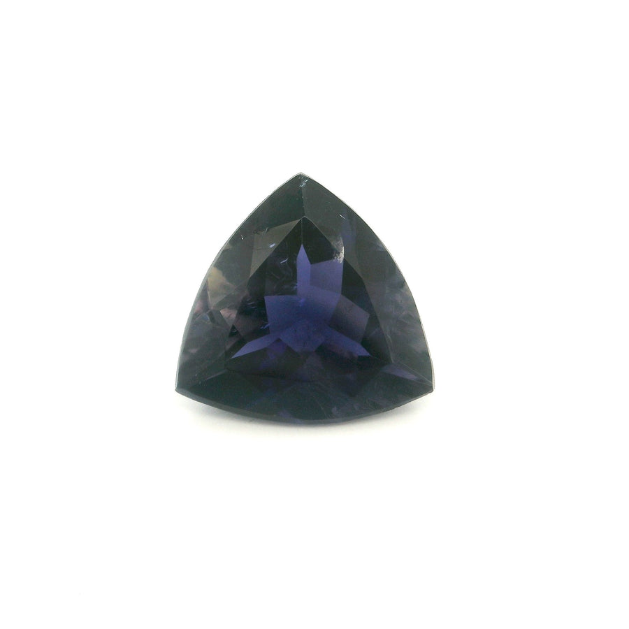 Triangular Blue Iolite 3.32ct loose gemstone