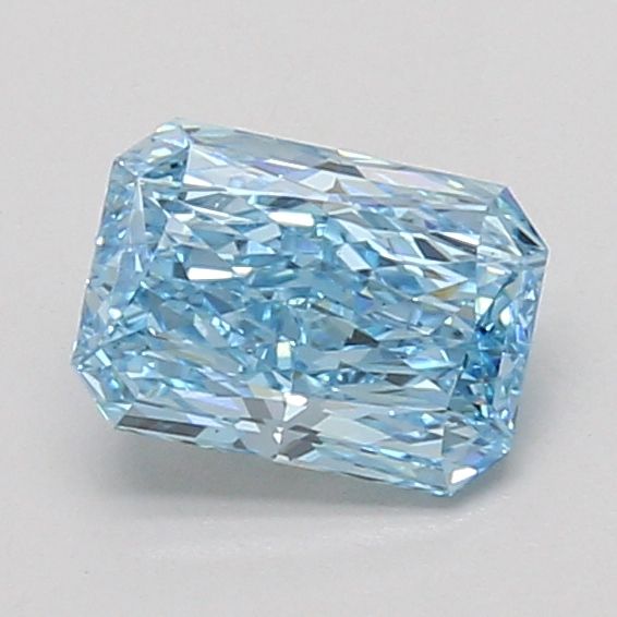 Radiant Fancy Vivid Blue Lab-grown Diamond 1.08ct VS1 loose diamond