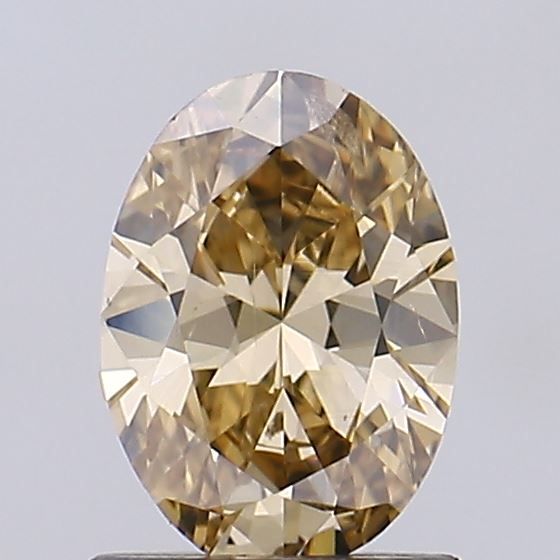 Oval Fancy Brown Natural Diamond 1.01ct SI1 loose diamond