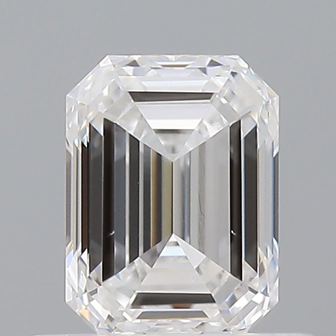 Emerald Natural Diamond 0.70ct D VS2