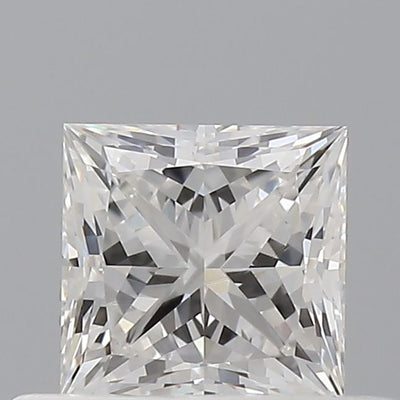 Princess Natural Diamond 0.50ct E VVS2
