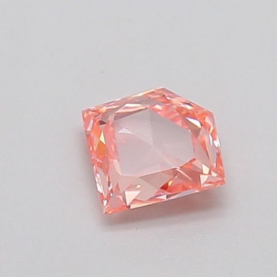 Pentagonal Fancy Intense Pink Lab-grown Diamond 0.34ct VS1 loose diamond