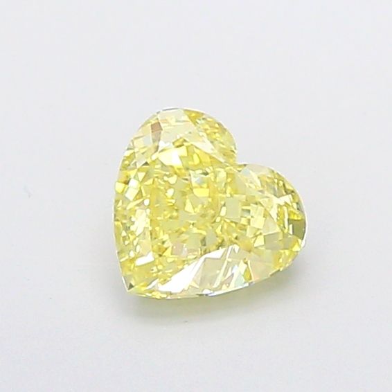Heart Fancy Intense Yellow Lab-grown Diamond 1.03ct VVS2 loose diamond