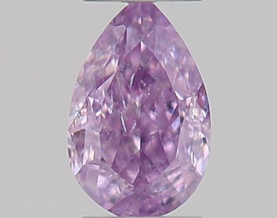 Pear Fancy Intense Pinkish Purple Natural Diamond 0.09ct loose diamond