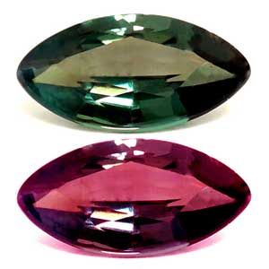 Marquise Green Alexandrite 0.26ct loose gemstone