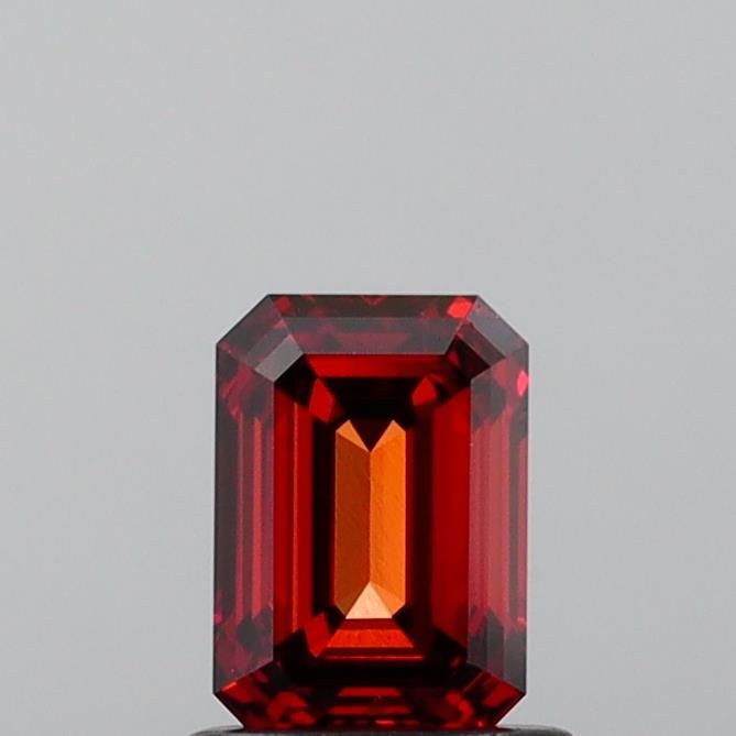 Emerald Fancy Intense Orange Lab-grown Diamond 1ct VS2 loose diamond