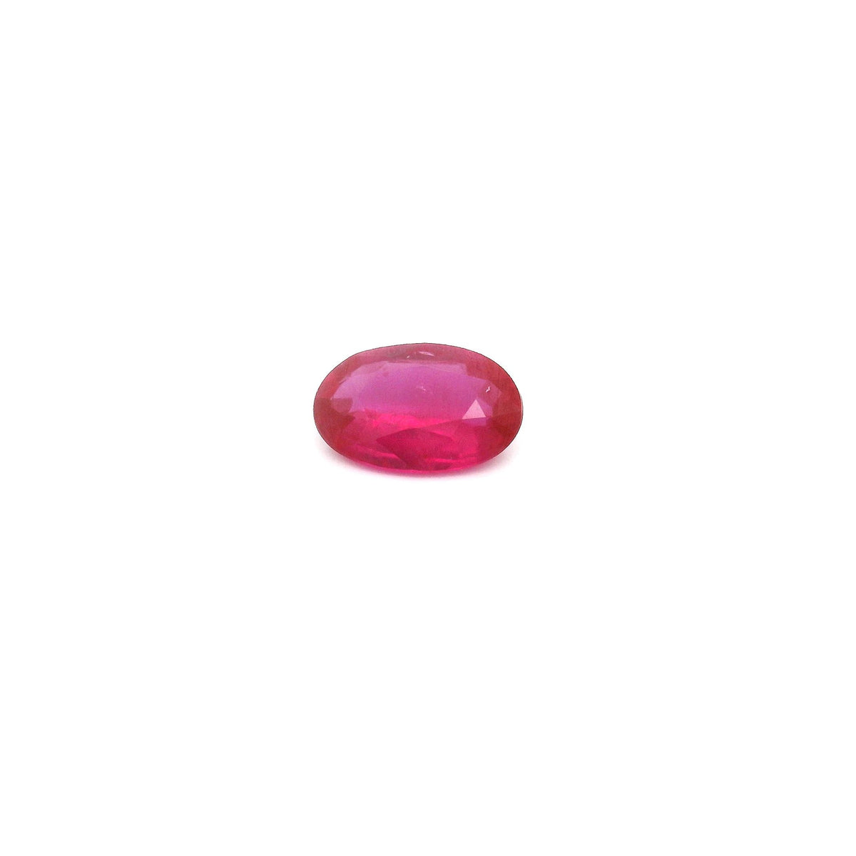 Oval Red Ruby 0.49ct loose gemstone