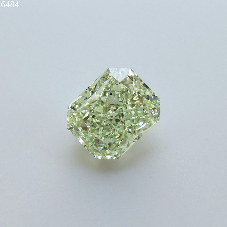 Radiant Fancy Intense Green Natural Diamond 2.03ct VS2 loose diamond